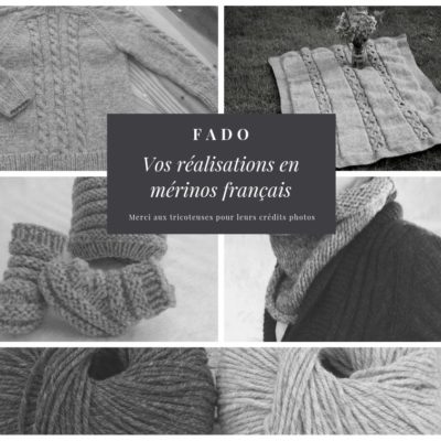 Vos réalisations en laine mérinos France FADO